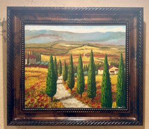 Original Italian Landscape Painting - Signed
