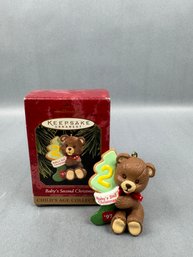 Hallmark Keepsake Ornament - Baby's Second Christmas-1997