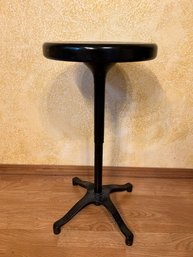 Black Metal Stool /piano Stool