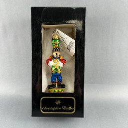 Christopher Radko Ornament-  Disney- Little Drummer Goofy