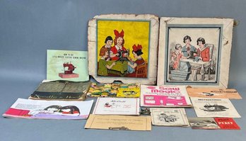 Vintage Sewing Machine Manuels.