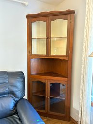 Vintage Corner Cabinet