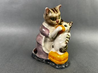 Beatrix Potter Tabitha Twitchit And Miss Moppet  Beswick England 1976