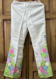 Pair Off White  Trousers