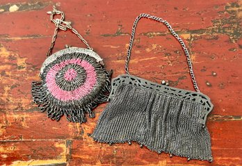 Lot Of 2 Vintage Handbags