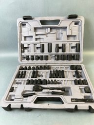 Stanley Black Chrome Ratchet Set.