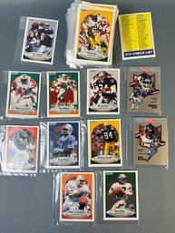 Lot Of 1990 Fleer Football Cards.