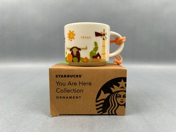 Starbucks You Are Here Ornament Texas