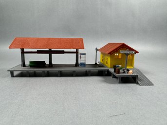 Scale Reproduction Of Train Station