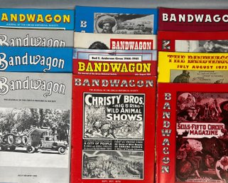 Vintage Copies Of Bandwagon: The Journal Of The Circus Historical Society