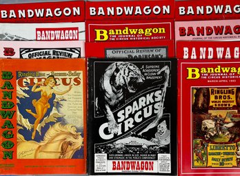 Vintage Copies Of Bandwagon: The Journal Of The Circus Historical Society