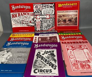 Vintage Large Lot Of Bandwagon Magazines