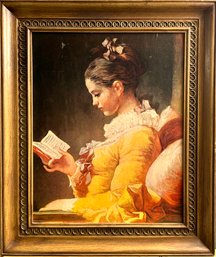 Victorian Style Print Framed *local Pick Up Only*