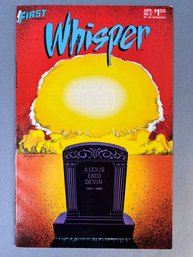 First Comics Whisper Number 6.