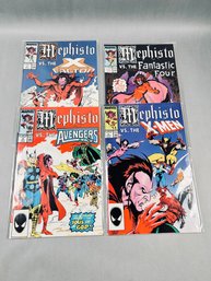 Vintage Marvel Comic Lot: Mephisto Vs... #1-4 Complete Miniseries (1987)