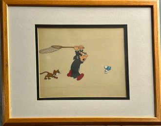 Vintage Smurf Art Cel Framed *local Pick Up Only*