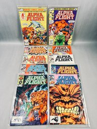Alpha Flight Comic Lot #1-10 - Marvel Comics