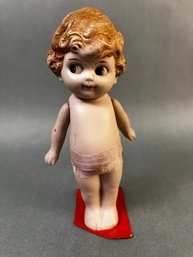 Vintage Porcelain Doll Marked 665/15 Germany.