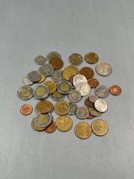 Over 25 Dollar Canadian Face Coins