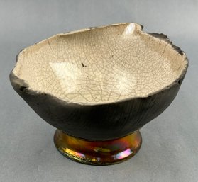 Signed Decorative Studio Pottery Bowl