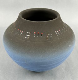 Signed Teri Silva Studio Pottery Vase
