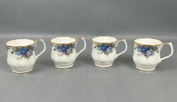 Royal Albert Moonlight Rose Coffee Cups *local Pick Up Only*