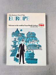 TWA/Trans World Airlines Business Travel Trip Book (Revised Sept. 1967)