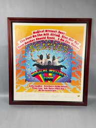 1993 Apple Auto Signed Magical Mystery Tour Beatles Poster Numbered