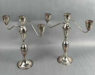 Sterling Duchin Creation Candelabrums