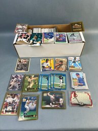 Box Of MLB Cards.