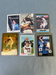 Lot Of Nolan Ryan Cards.