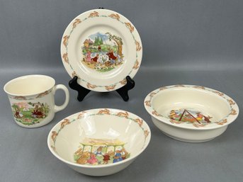 Vintage Royal Doulton Bunnykins Glassware Set *local Pick Up Only*