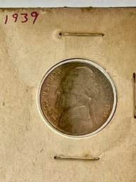 1939 Nickel