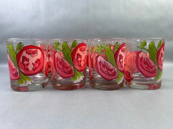 Set Of 11 Bloody Mary Bar Glasses
