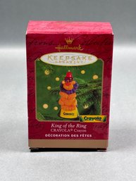 Hallmark Keepsake Ornament King Of The Ring Crayola Crayon