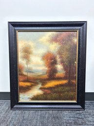Landscape Oil Signed Pierre