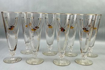 Vintage Libbey Mid-Century Adagio Pilsner Glasses.