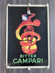 Reproduction Poster - Bitter Campari By Leonetto Cappiello 1921