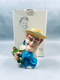 1980 Red Skelton (Signed) 'Junior, The Mean Widdle Kid' - Sculpture By Hal Reed