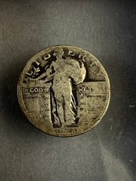1928 (?)  United States Standing Liberty Silver Quarter (minted Between 1916 And 1930