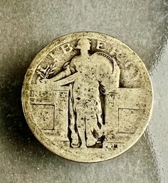 1917 Type 1 Standing Liberty Quarter