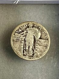1927 Silver Standing Liberty Quarter (issued Between 1916 And 1930)