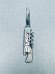 Vintage Sheffield Equestrian Pocket Bar Knife/Opener