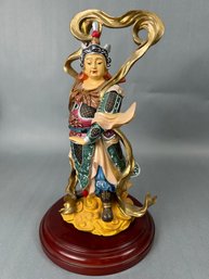 Chinese Sculpture With Stand *local Pick Up Only*