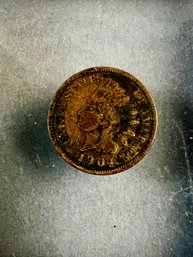 Vintage 1900 Canadian Large Cent