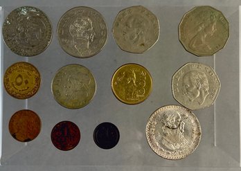 Collection Of Circulated World Coins