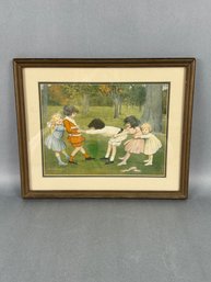 Tug Of War - Copyrighted 1909 By M.L.K.R.