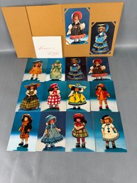 Lenci Collectible Doll Club: Pictures Postcards Of Dolls
