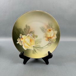 RS Germany Handpainted Plate