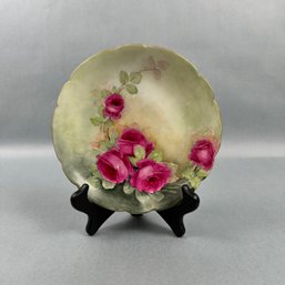 Haviland Limoges Handpainted Floral Plate